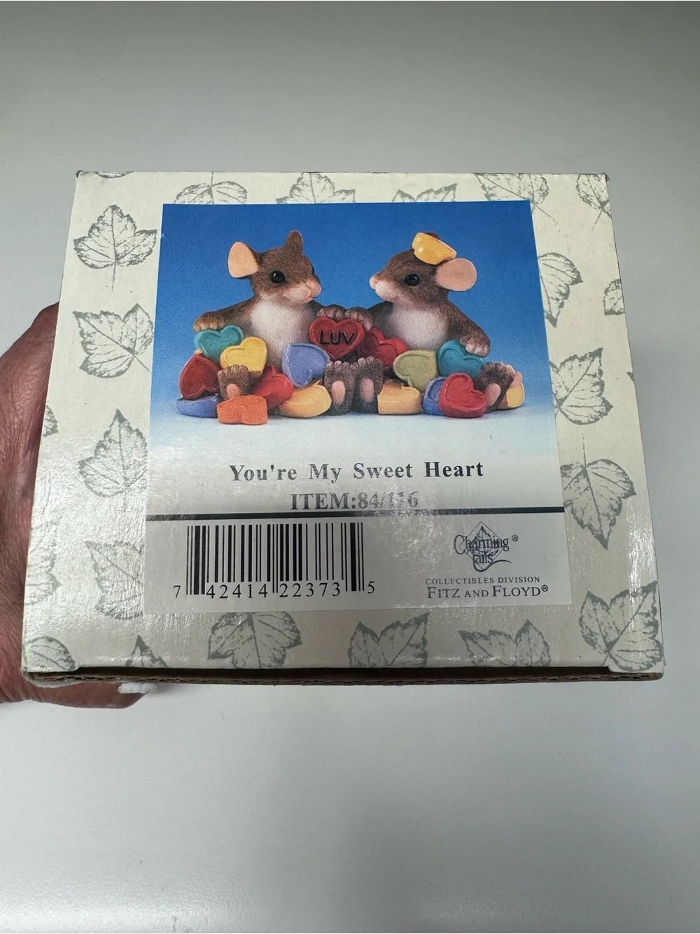 Charming Tails - You’re My Sweetheart Collectible Figurine